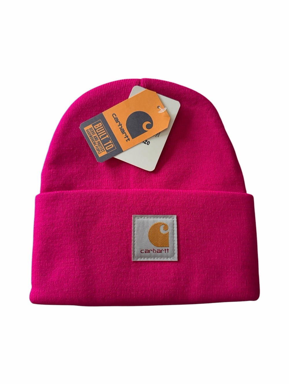 NWT-CARHARTT-women’s pink beanie